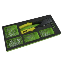 MÁQUINA REBITES + REBITES EVA PARA CARRO DE FERRAMENTAS JBM