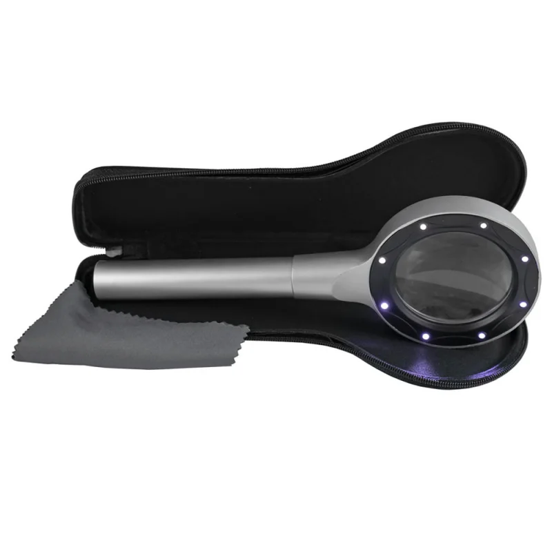 LUPA 8 LED (5X) JBM