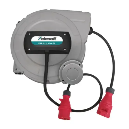 Enrolador de Cabo Elétrico AIRCRAFT KAR 3x1,5/15 SL 400 V 10 m IP42