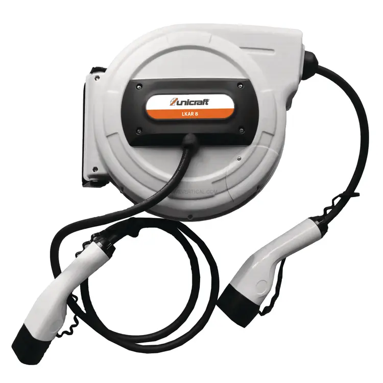 Enrolador de Cabo para Carregamento de Carros Elétricos UNICRAFT LKAR 8 8 m Tipo 2