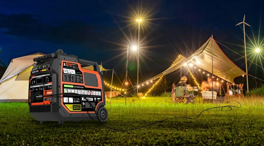 Gerador Inverter Silencioso GENERGY Creta Silent RC 7500W 230V Controlo Remoto