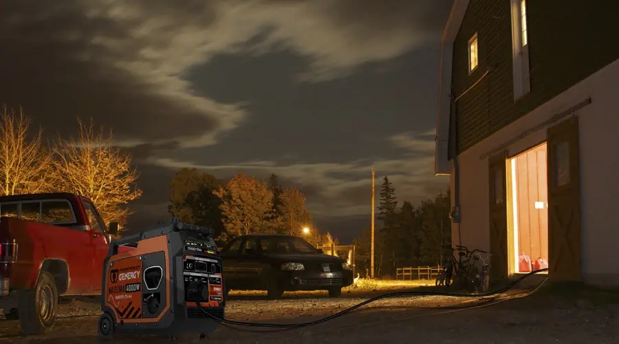 Gerador Inverter Silencioso GENERGY Creta Silent RC 7500W 230V Controlo Remoto