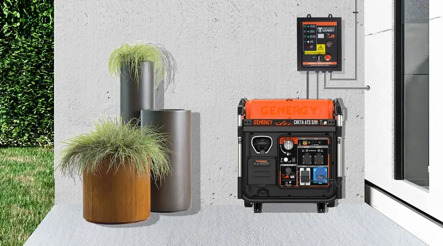 Gerador Inverter Silencioso GENERGY Creta Silent RC 7500W 230V Controlo Remoto