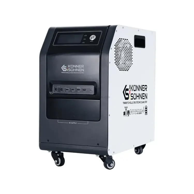 Estação de Energia Portátil KONNER-SOHNEN 3000PS 3000W LiFePO4 UPS