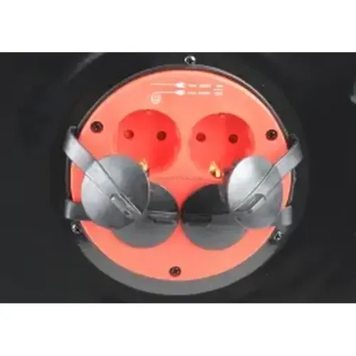 Extensão Elétrica com Enrolador Metálico MADER 30m 3G 2.5mm² IP44