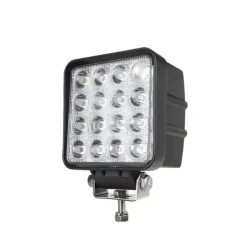 Farol de Trabalho Quadrado LED SMD com Suporte TOOLHUB 1 W x 16 LEDS 4000 LM