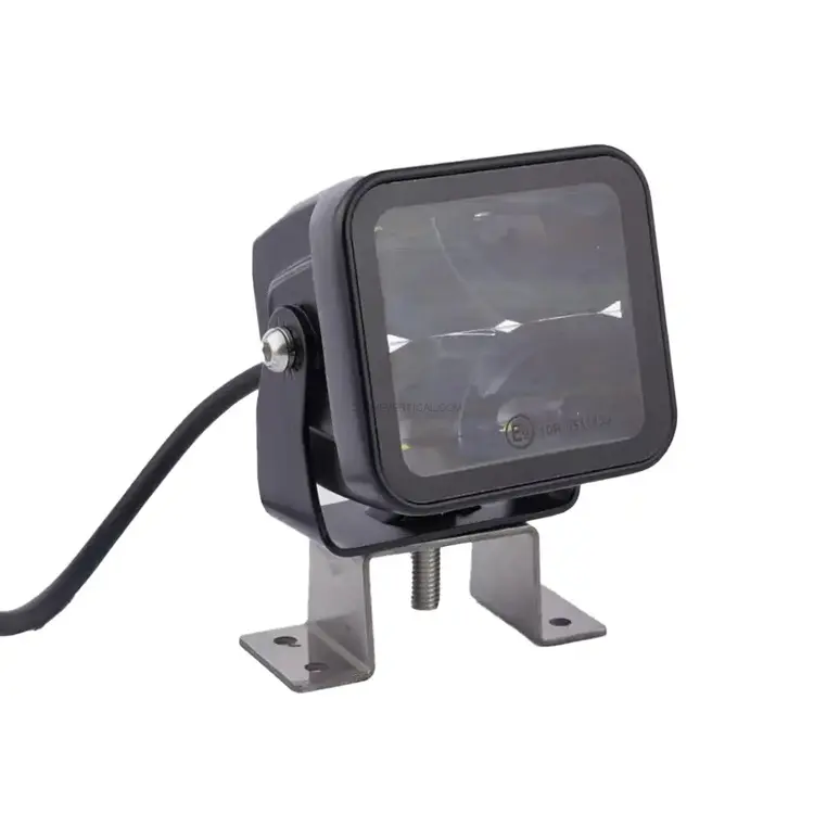 Farol de Trabalho Quadrado LED SMD com Suporte TOOLHUB 10 W x 4 LEDS 3500 LM