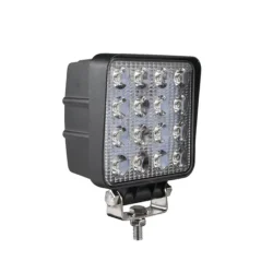 Farol de Trabalho Quadrado LED SMD com Suporte TOOLHUB 3 W x 16 LEDS 4500 LM