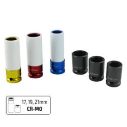 KIT PISTOLA IMPACTO 1/2" + CHAVES JBM
