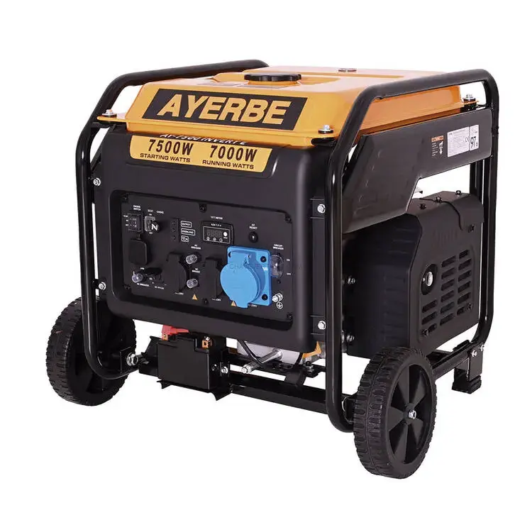 Gerador Inverter a Gasolina AYERBE AY-7500 Invert E 7500 W 230 V