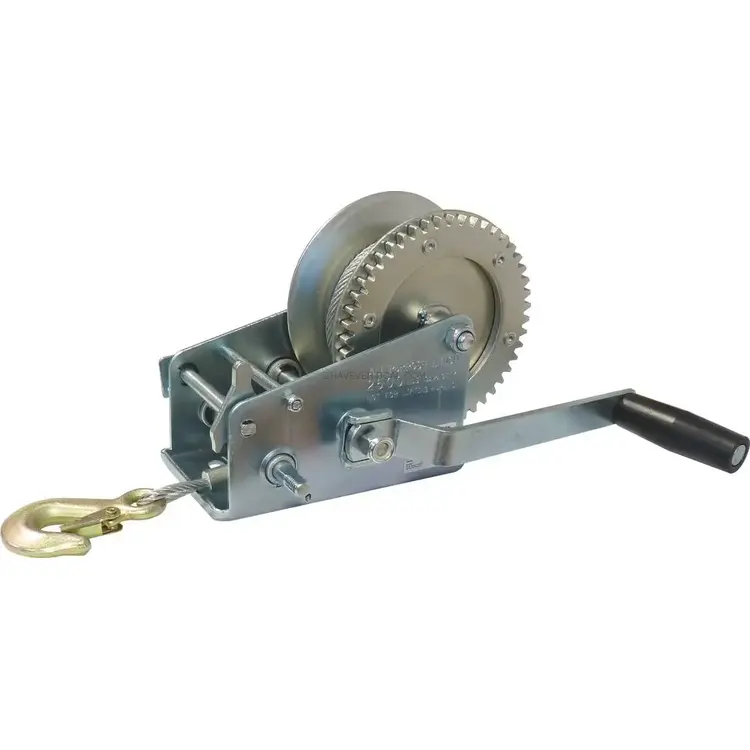 Guincho de Tração Manual C/ Cabo e Gancho STILKER 1100 KG 10 M 5,6 MM