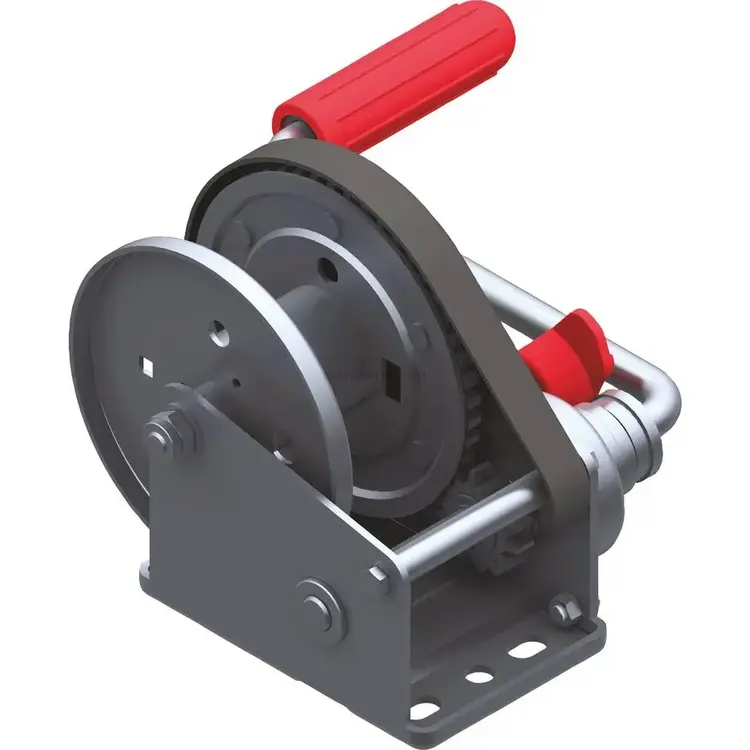 Guincho de Tração Manual Sem Cabo C/ Enrolador e Travão Automático AL-KO 450 KG