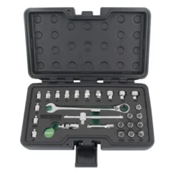 SET CHAVES E BITS DE CAIXA DE 1/4” COM 27 PEÇAS JONNESWAY