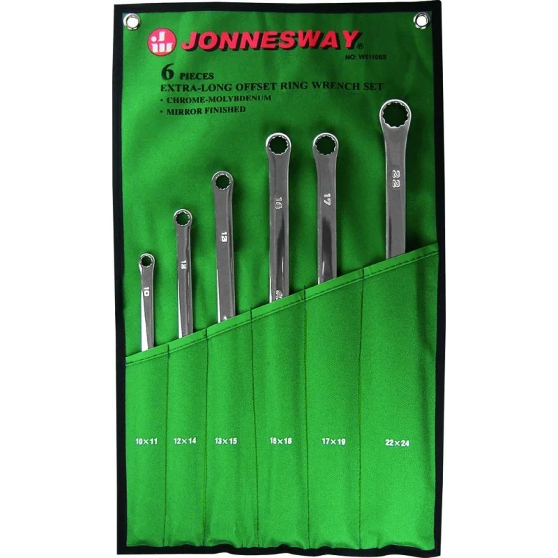 JOGO DE 6 CHAVES LUNETA LONGAS JONNESWAY