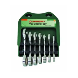 JOGO DE 10 CHAVES CURTAS BOCA/ ROQUETE JONNESWAY