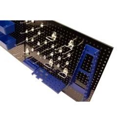 KIT 2 PAINÉIS PERFURADOS C/ 32 ACESSÓRIOS KROFTOOLS