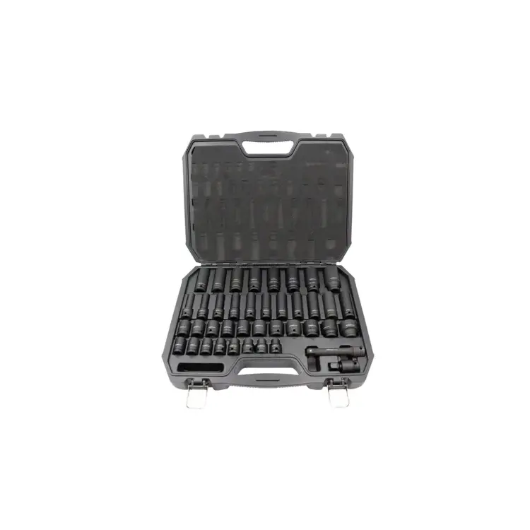 Kit Chaves de Caixa de Impacto KROFTOOLS 1/2" 40 Peças Kit Chaves de Caixa de Impacto KROFTOOLS 1/2" 40 Peças