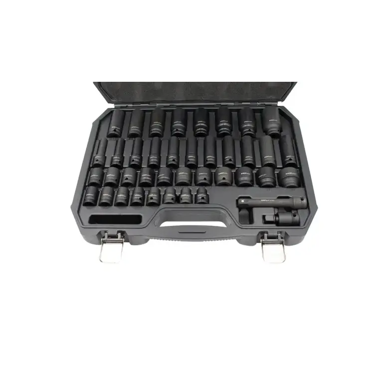 Kit Chaves de Caixa de Impacto KROFTOOLS 1/2" 40 Peças