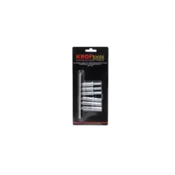 Kit de Chaves Longas Torx Interior KROFTOOLS 1/4” E4-E10 6 PCS