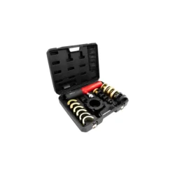 Kit Extrator Hidráulico de Casquilhos Silenciosos KROFTOOLS 19 PCS Com Ranhura