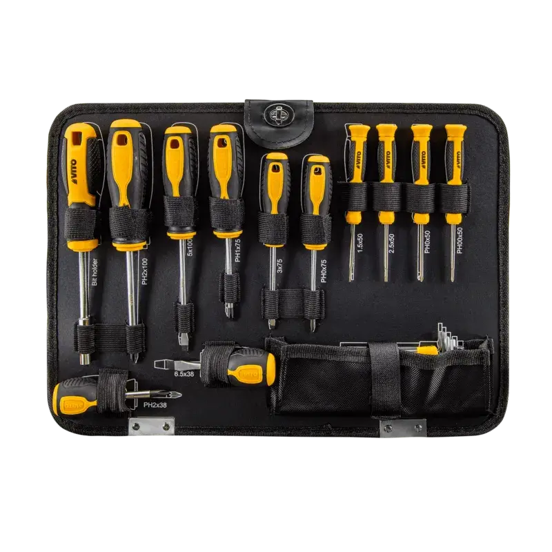 Mala Trolley com 137 Ferramentas VITO MTF137 137 Peças Portátil