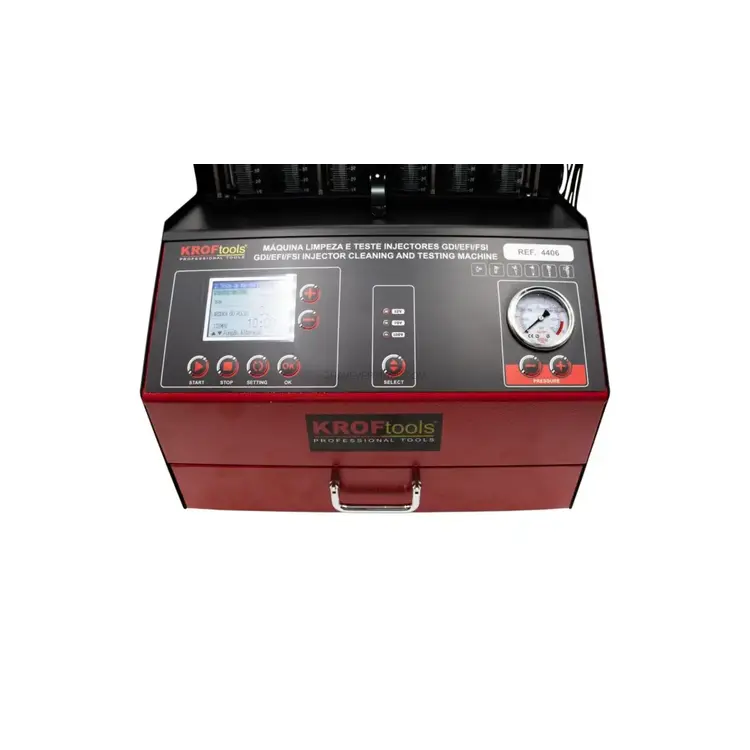Máquina de Limpeza e Teste de Injetores KROFTOOLS GDI/EFI/FSI 2000ML 28KHZ