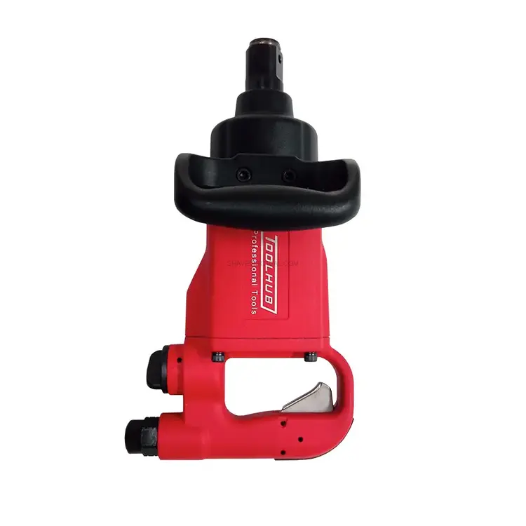 Pistola Pneumática Profissional de Impacto TOOLHUB 1" 3390NM Eixo Curto