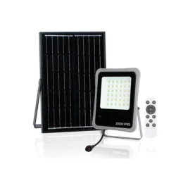 Projetor Solar LED AYERBE AY-200 W 36 LED com Comando