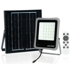 Projetor Solar LED AYERBE AY-25 W 25 LED com Comando