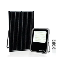Projetor Solar LED AYERBE AY-400 W 60 LED com Comando