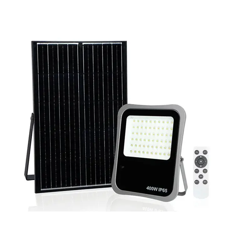 Projetor Solar LED AYERBE AY-400 W 60 LED com Comando