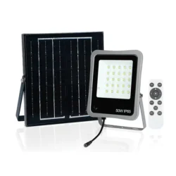 Projetor Solar LED AYERBE AY-50 W 25 LED com Comando