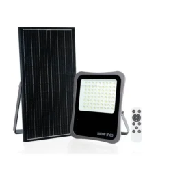 Projetor Solar LED AYERBE AY-500 W 72 LED com Comando