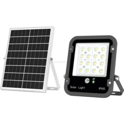 Projetor Solar LED com Comando DRAKKAR 13,5W 2000lm IP65