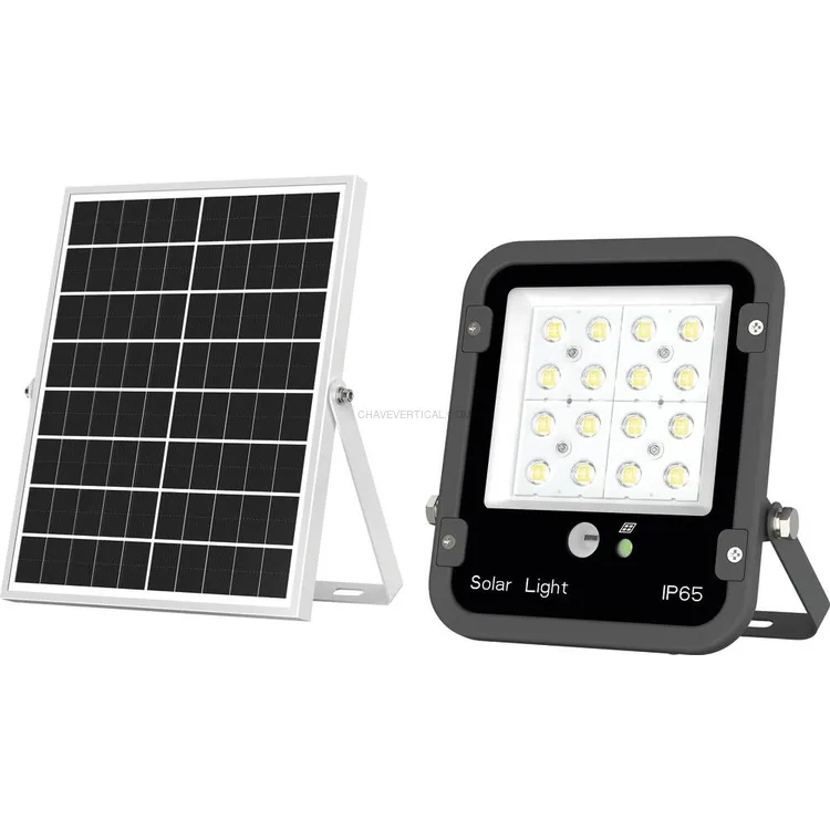 Projetor Solar LED com Comando DRAKKAR 13,5W 2000lm IP65