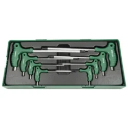 JOGO DE 8 CHAVES MACHO HEXAGONAL JONNESWAY