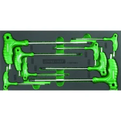SET 8 CHAVES TORX TAMPERPROOF DE PUNHO JONNESWAY
