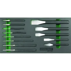 SET SACA TROÇOS TALHADEIRAS/PUNÇÕES E BURIL JONNESWAY