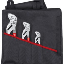 Jogo de Alicates-Chave KNIPEX 3 Peças 125/180/250mm com Bolsa
