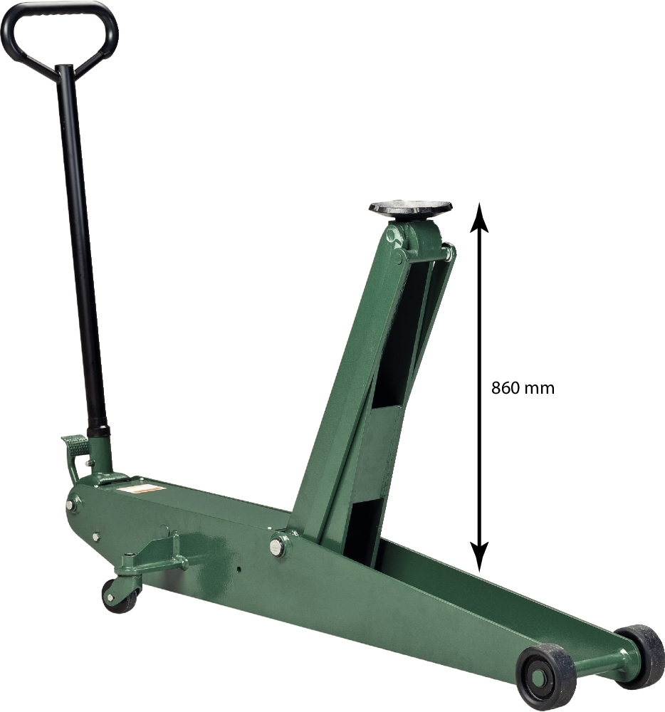 Macaco de Rodas Hidráulico COMPAC 3T com Pedal 130-860mm