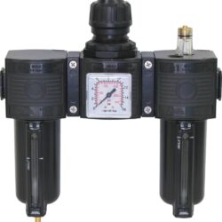 Filtro Regulador Lubrificador ANI 1/2″ 1800L/min com Manómetro