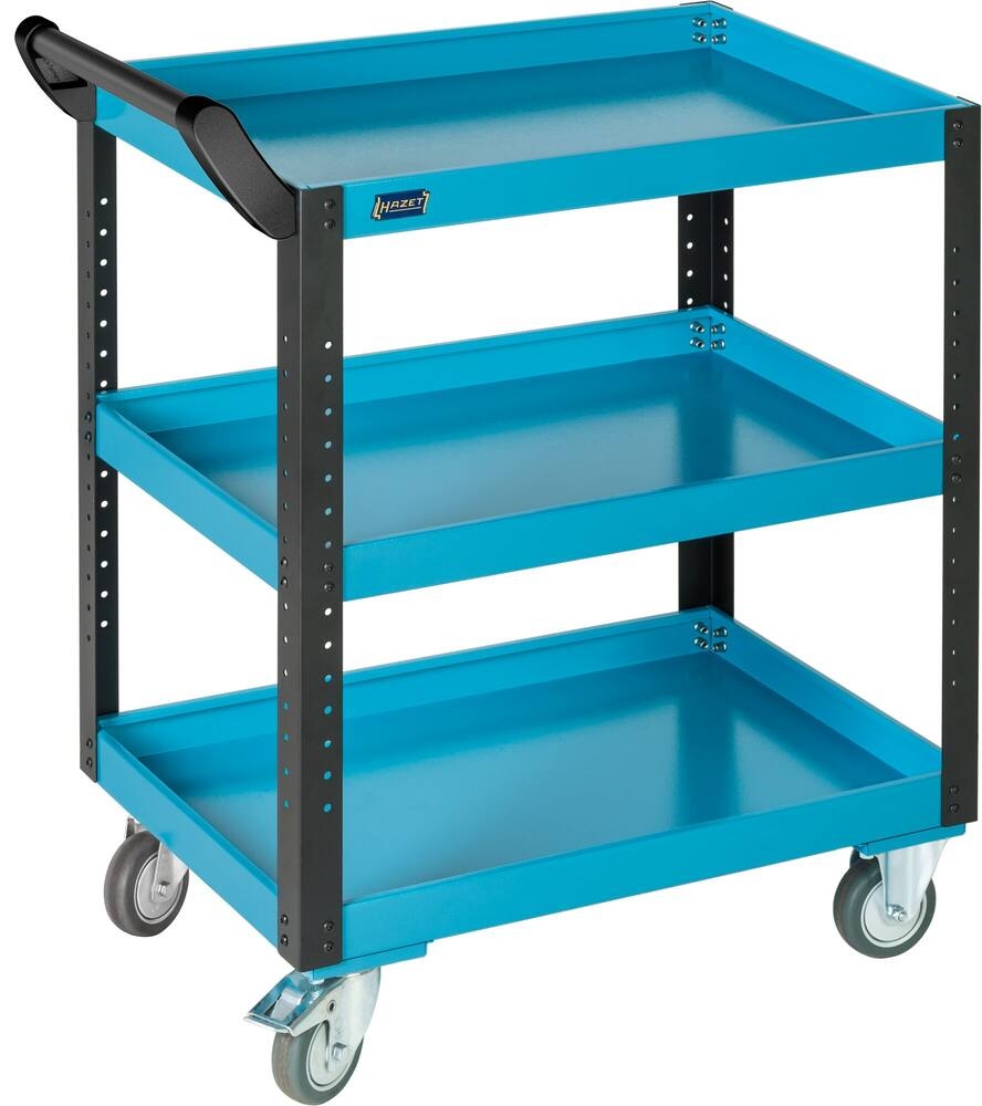 Carrinho de Oficina Metálico HAZET 3 Prateleiras 890X542X899MM Carrinho de Oficina Metálico HAZET 3 Prateleiras 890X542X899MM
