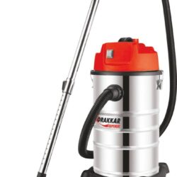 Aspirador de Sólidos e Líquidos DRAKKAR 30L 1200W 230V Inox - Image 2