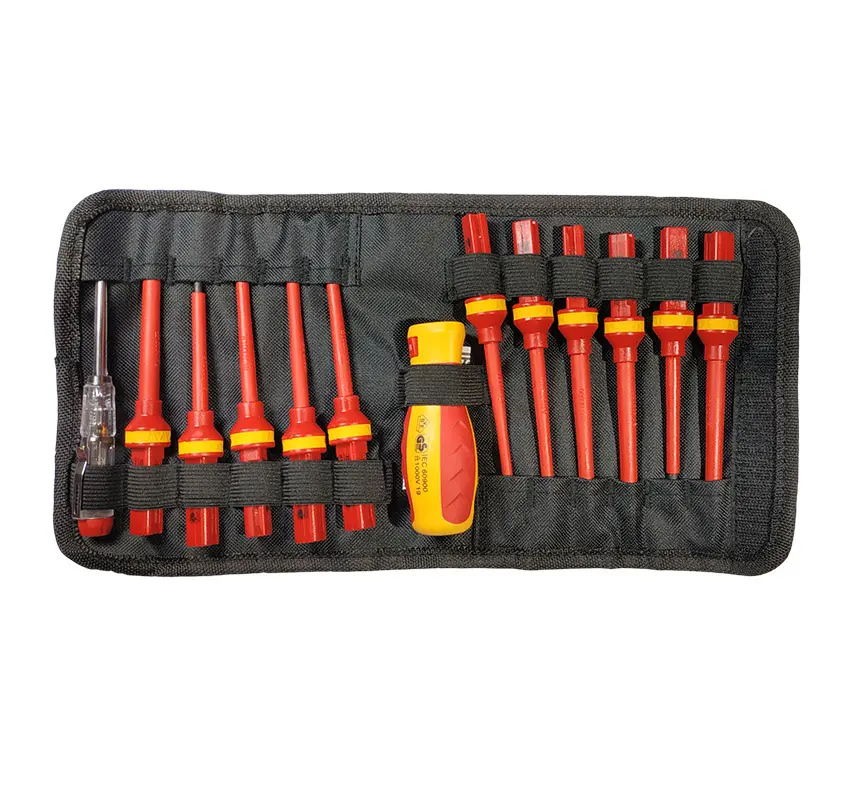 Jogo de Chaves de Fendas VDE 13 Peças TOOLHUB HS1320
