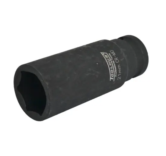 Chave de Caixa de Impacto Longa TOOLHUB 1/2″ 21mm