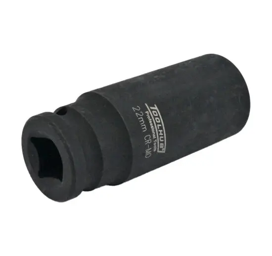 Chave de Caixa de Impacto Longa TOOLHUB 1/2″DR 22MM