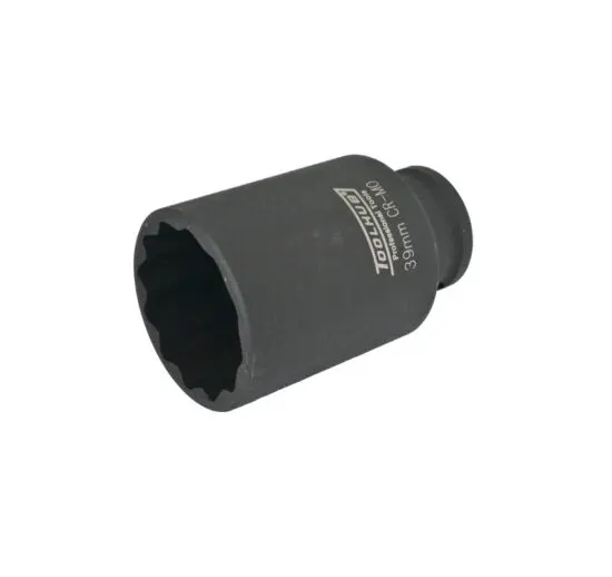 Chave de Caixa de Impacto Longa TOOLHUB 1/2″ 39MM 12 Faces