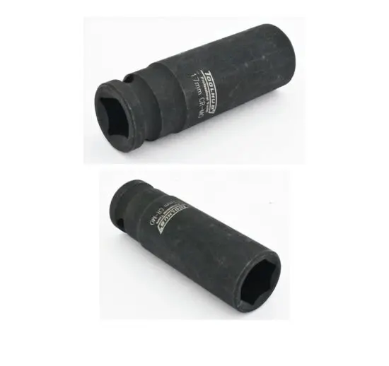 Chave de Caixa de Impacto Longa TOOLHUB 1/2″ 33MM 12 Faces