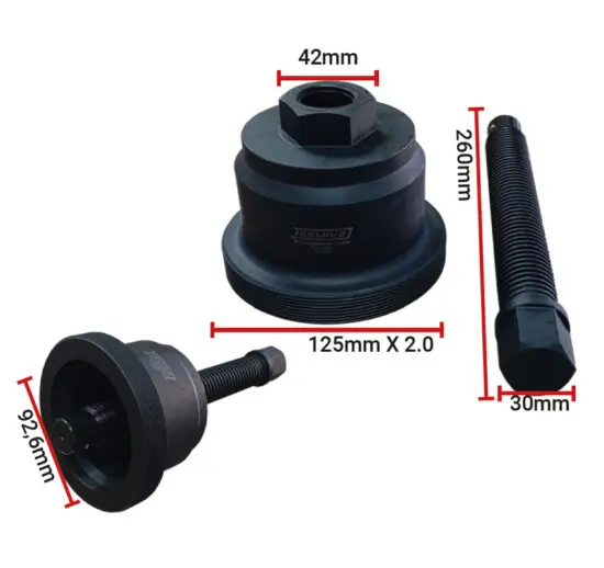 Extrator de Eixo TOOLHUB BPW 125mm
