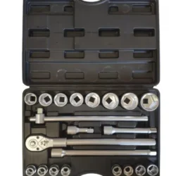 Jogo de Chaves de Caixa TOOLHUB 3/4″ 6 Faces 21 Peças